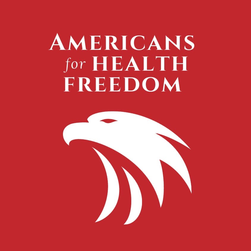 Americans for Health Freedom name and eagle emblem